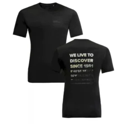 Jack Wolfskin Hiking S/S T - T-shirt - Herrer | Hardloop
